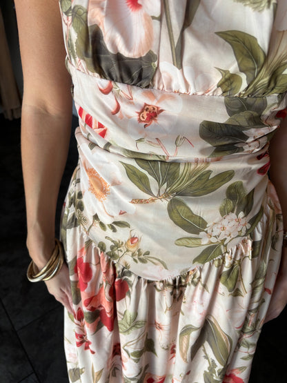 Cameron Ruched Bodice Maxi Dress