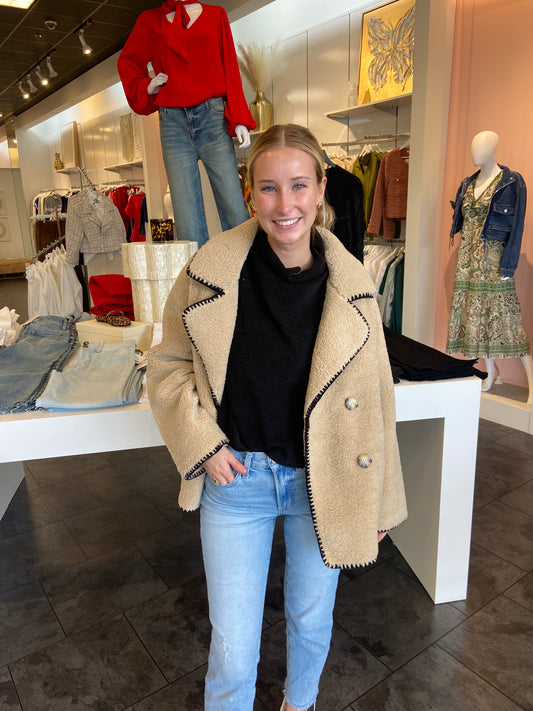 Teddy Stitch Edge Jacket
