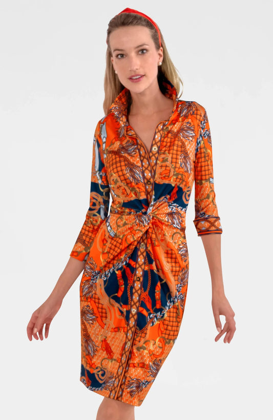 Twist and Shout Button Down Dress