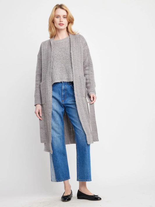 River Herringbone Duster