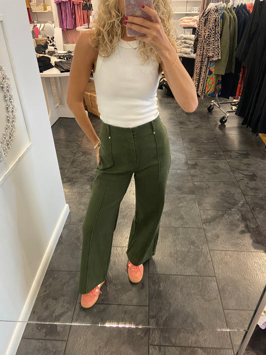 Oilve Front Pleat Pant