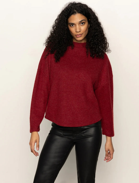 Crimson Change of Pace Sweater