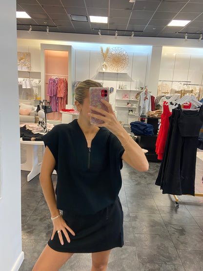 Black Sleeveless Top