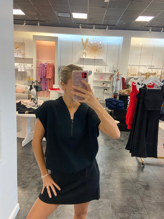 Black Sleeveless Top