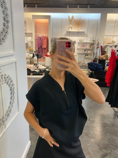 Black Sleeveless Top