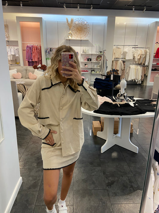Sandy Mini Suede Skirt