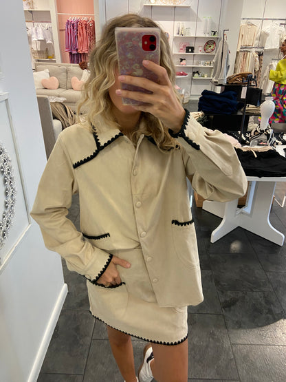 Sandy Suede Shirt