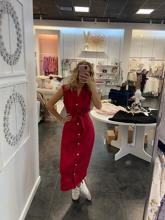 PROSPERINA Jacqueline Midi Dress