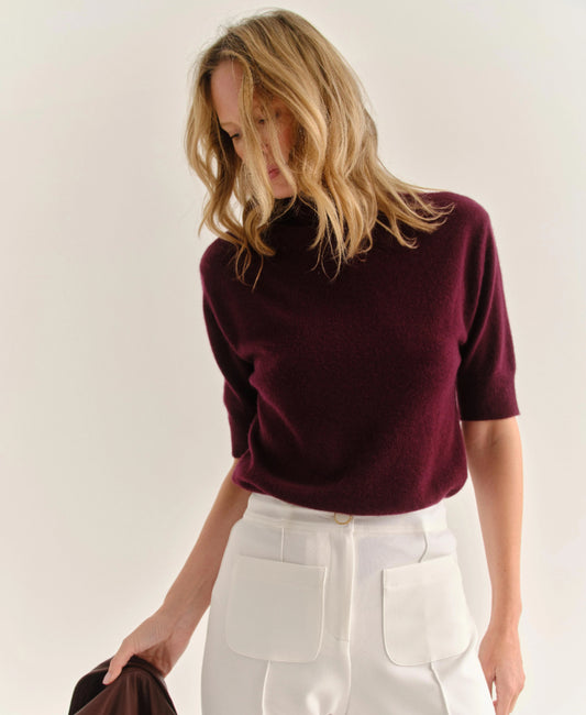 CARTOLINA Wine Belle Sweater