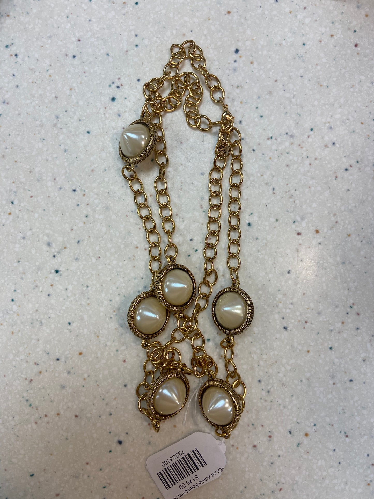 YOCHI Adelia Pearl Long Necklace