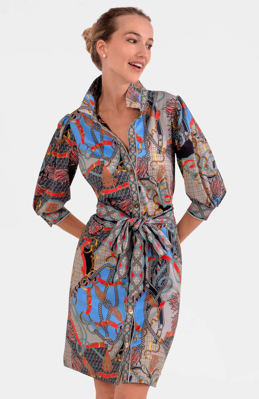 Twist and Shout Button Up Dress