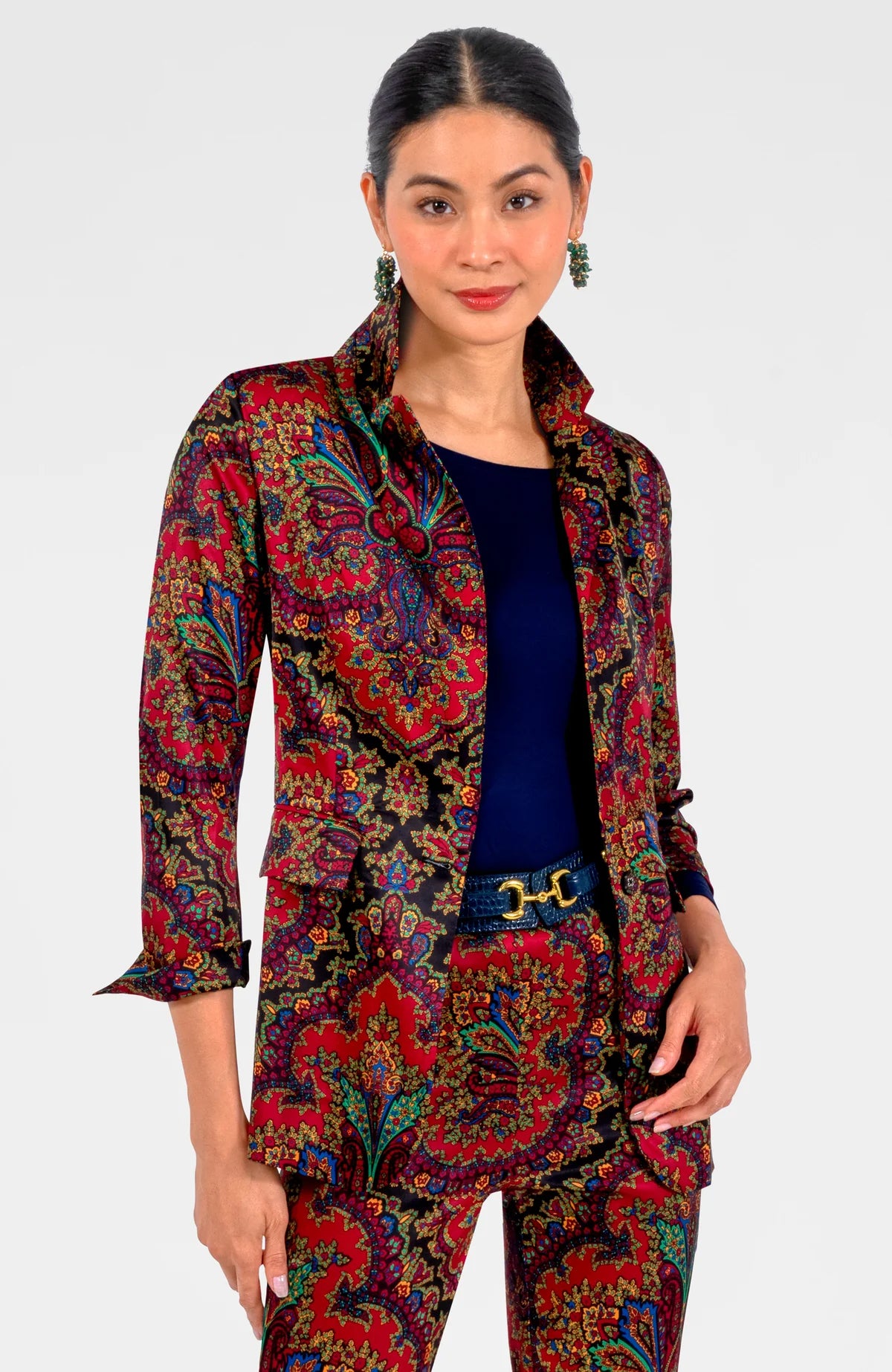 GRETCHEN SCOTT - Passion Paisley Saville Jacket
