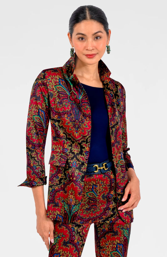 GRETCHEN SCOTT - Passion Paisley Saville Jacket