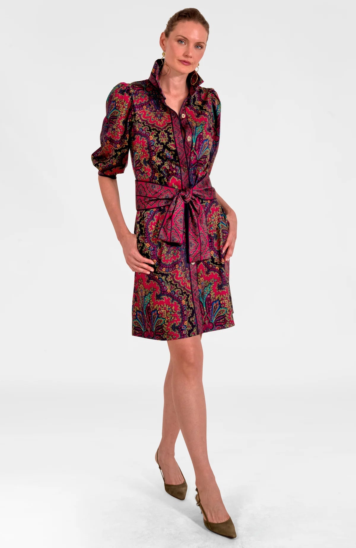 GRETCHEN SCOTT - Swagger Passion Paisley Dress