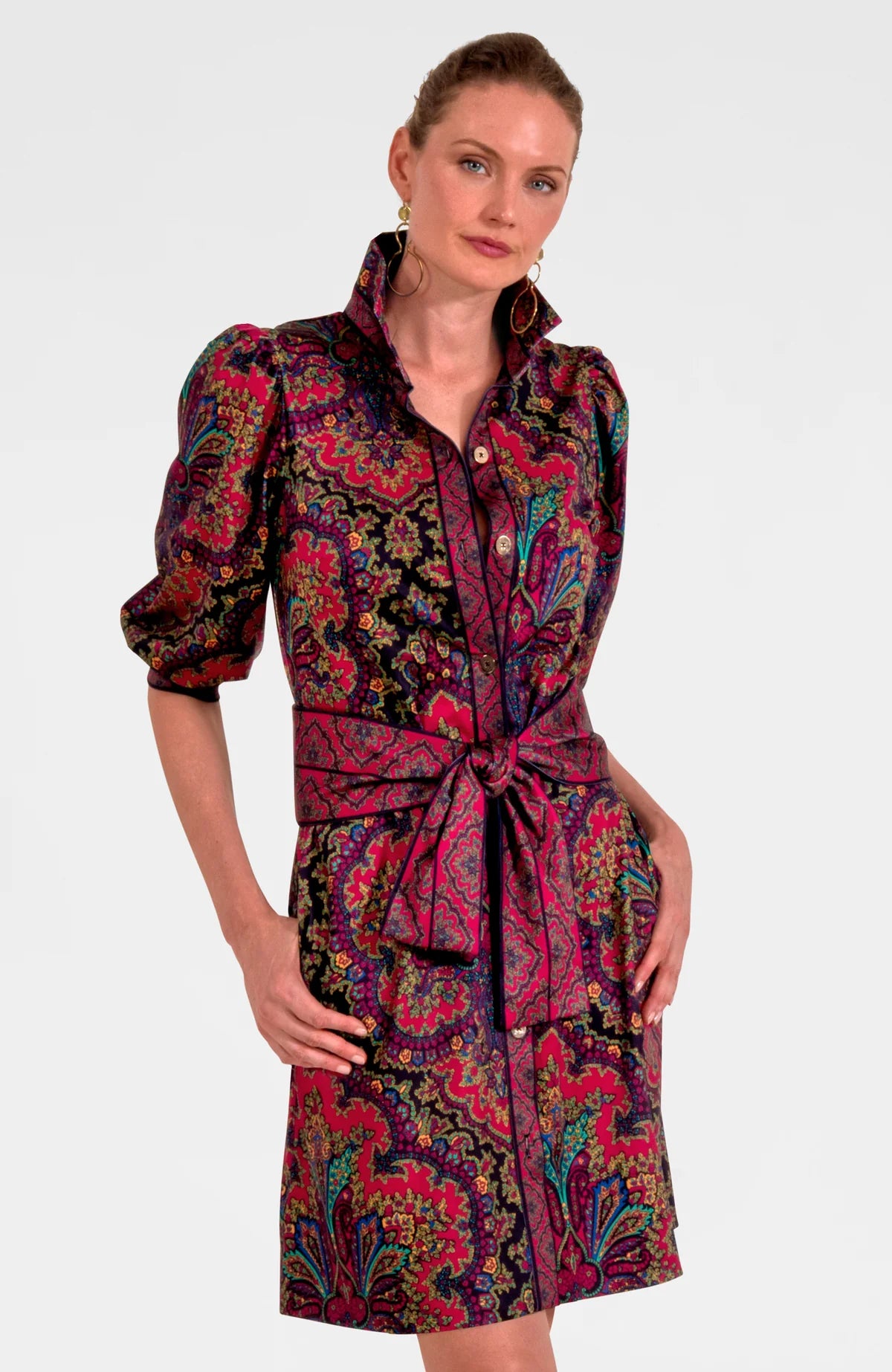 GRETCHEN SCOTT - Swagger Passion Paisley Dress