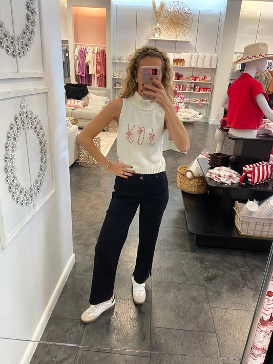 JOY Novelty Knit Top