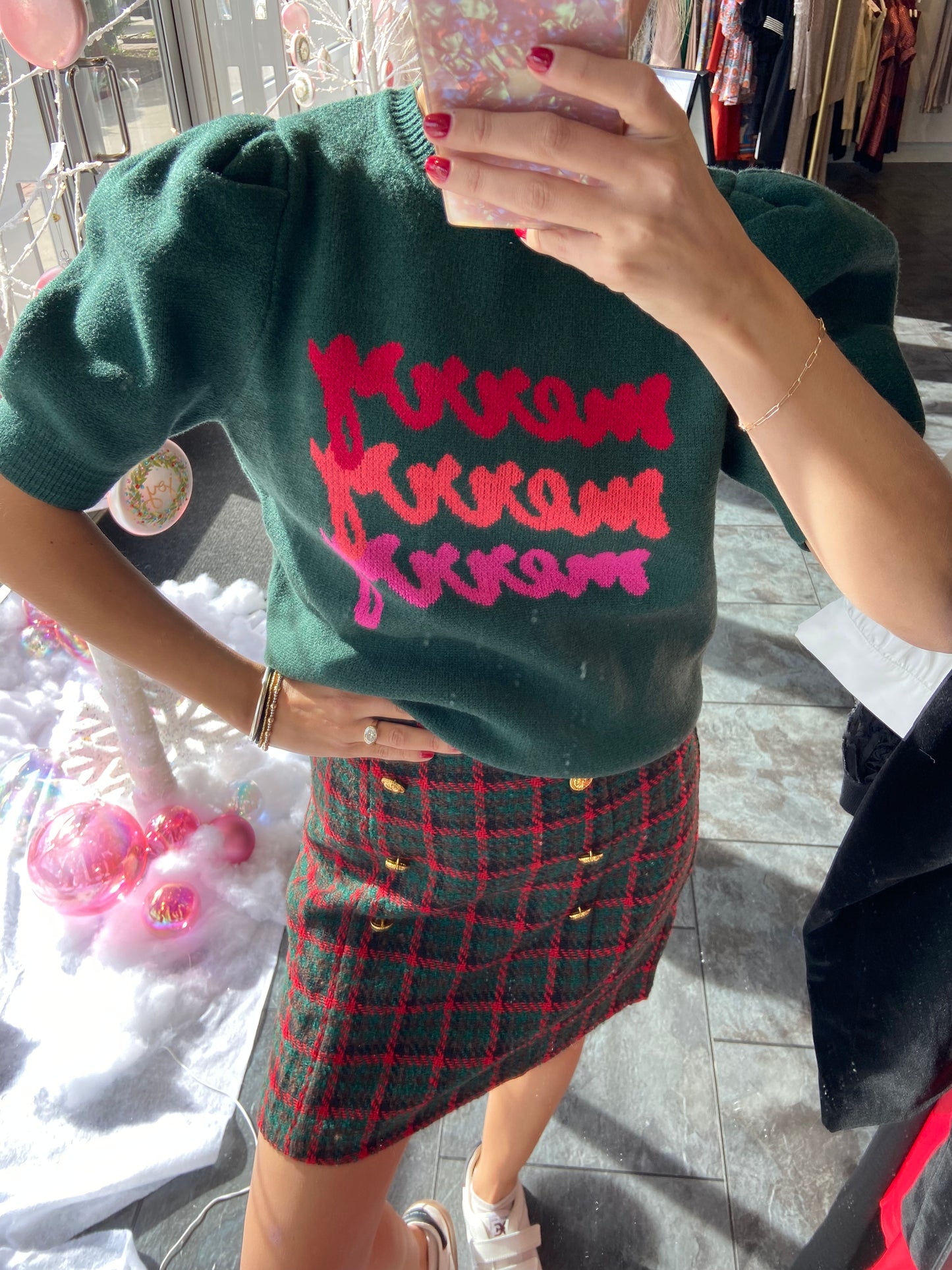 Check the Halls Mini Skirt