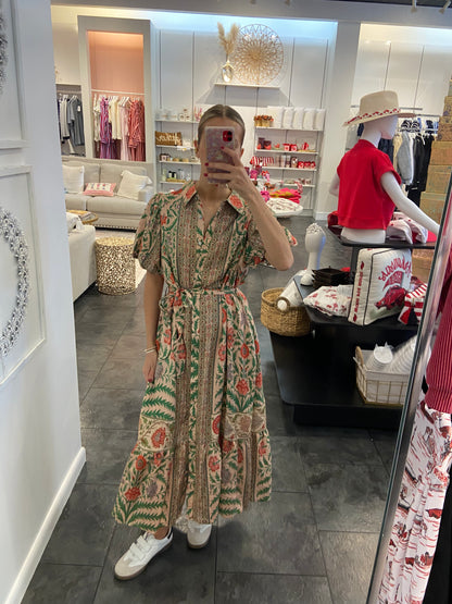 Riley Multi Floral Maxi Dress