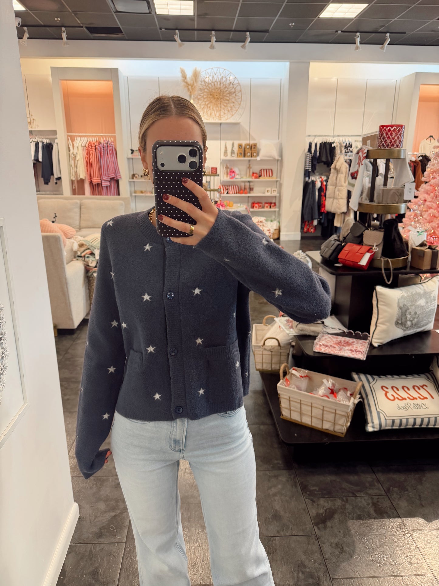 Oh Stary Night Navy Cardigan