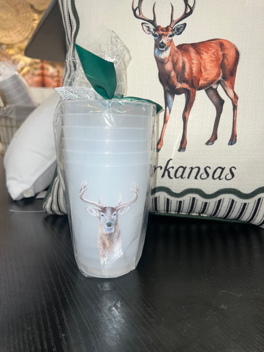 Deer Frosted cup