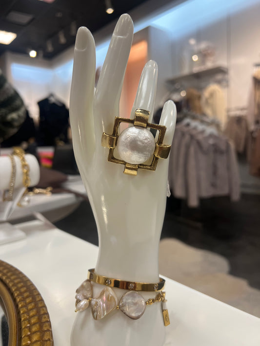 YOCHI Brooklyn Pearl Ring
