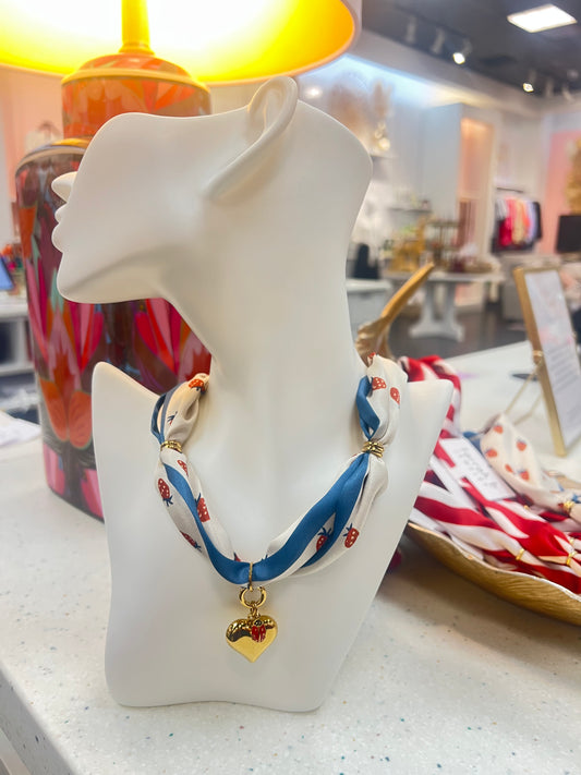 Strawberry Charm Scarf