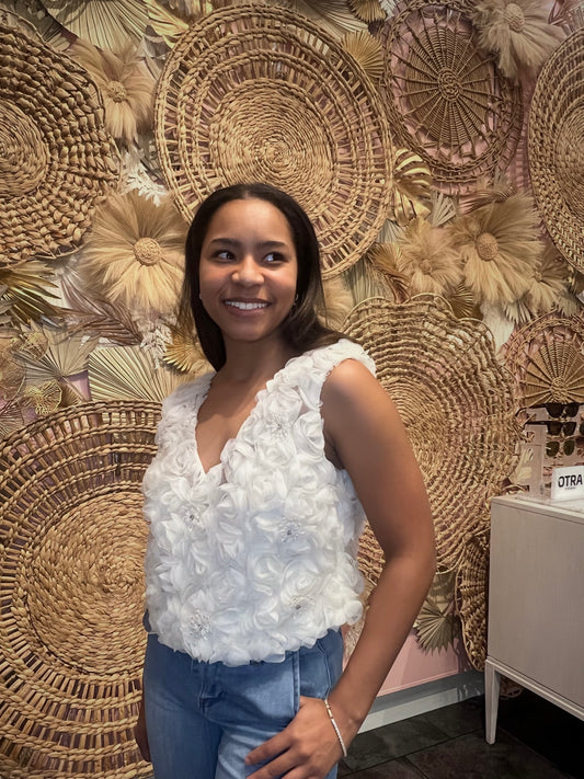 Princess Floral Crop Top