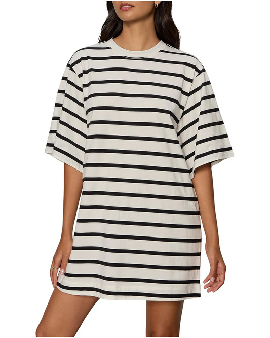 SANCTUARY Bell Tee Stripe Dress