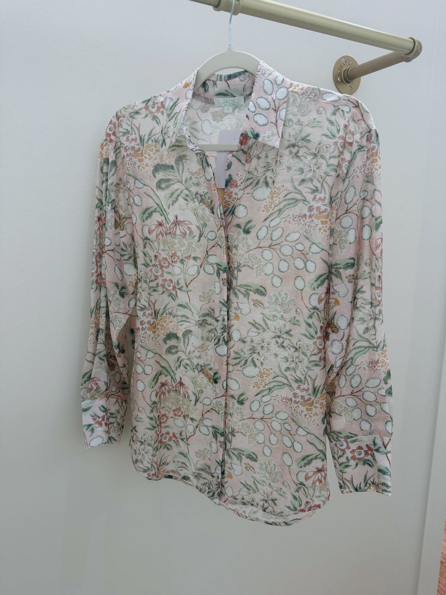 JADE Vintage Meadow Oversized Shirt