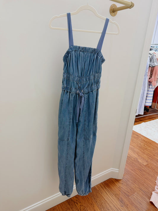 ELAN Bella Denim Jumpsuit