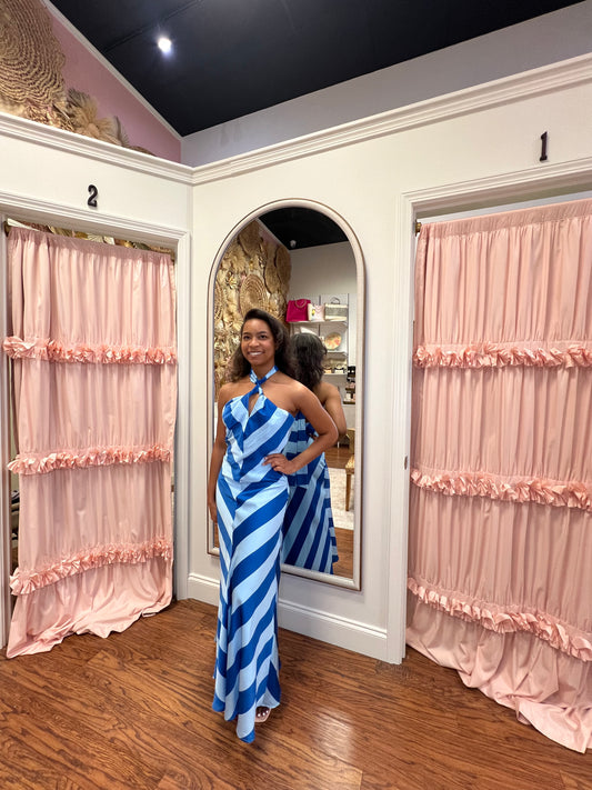 Sierra Halter Maxi Dress