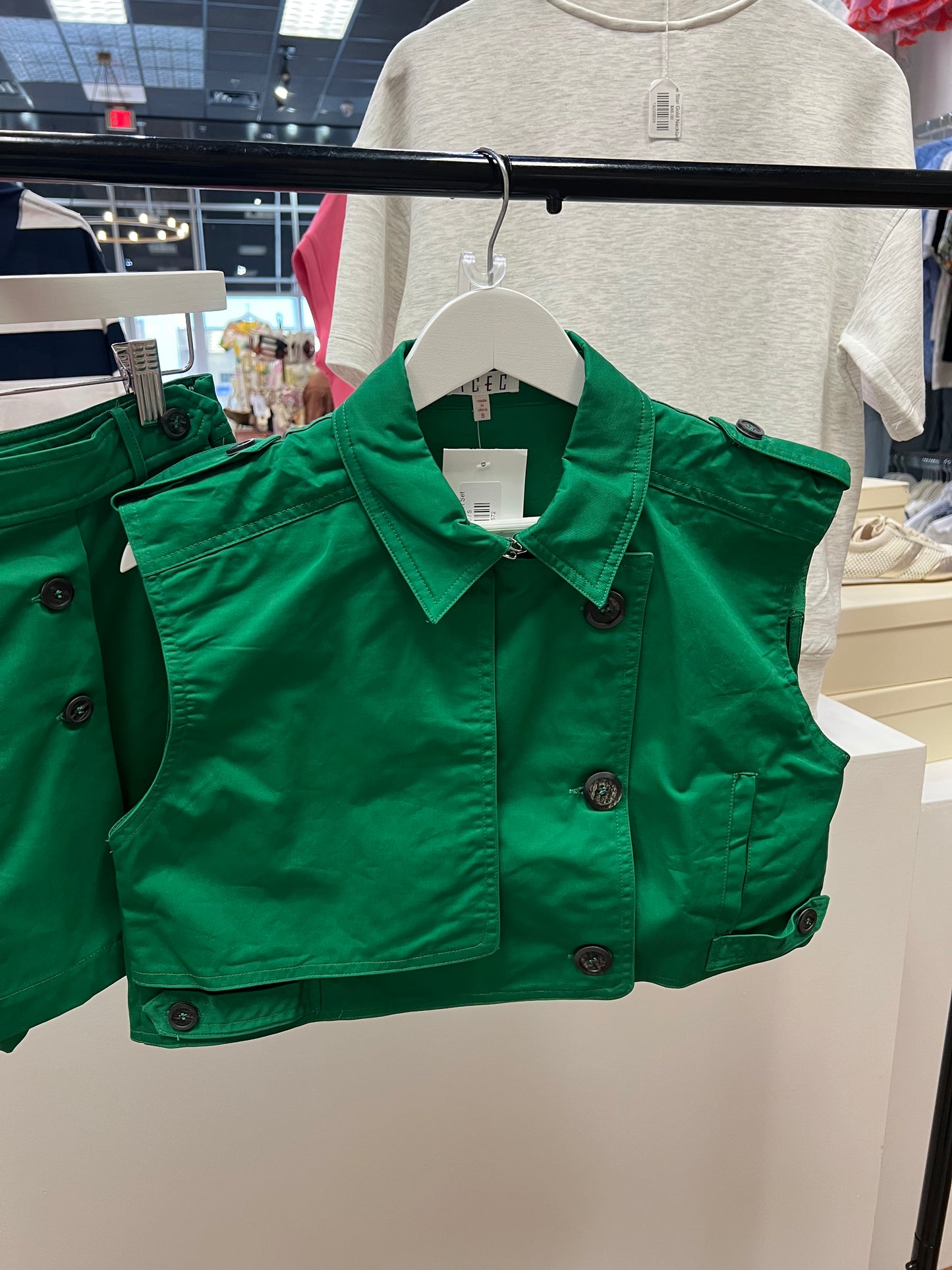 Patty Green Skort Set