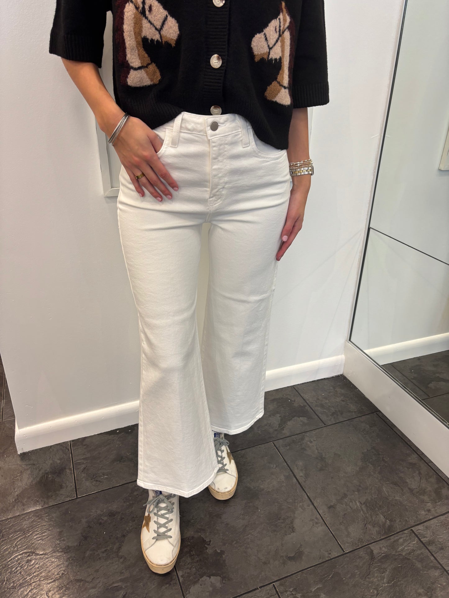 White Ankle Jeans