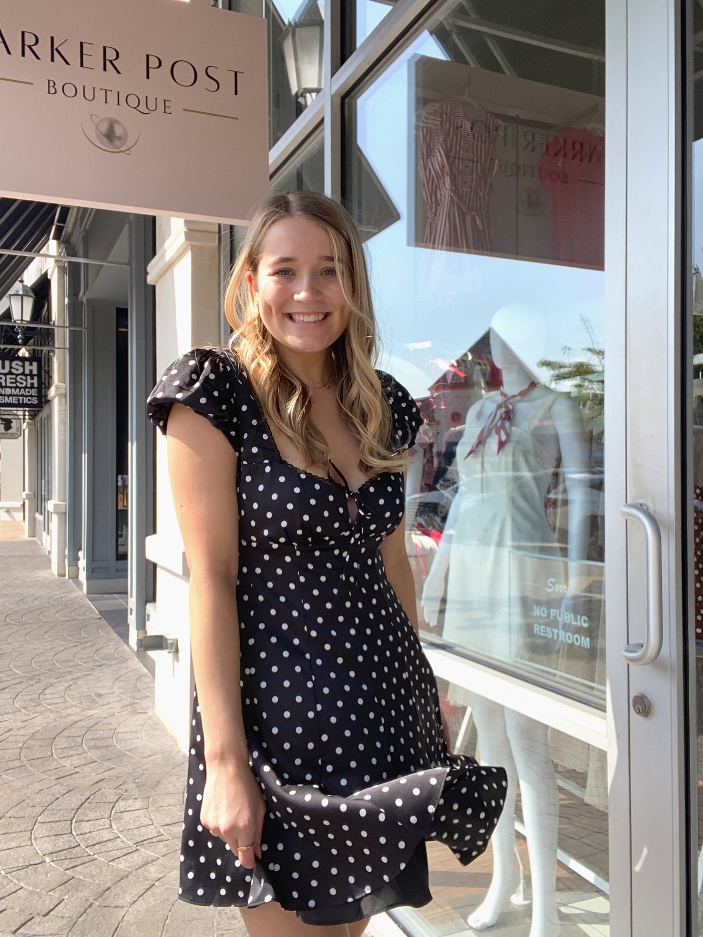 CAMBRIA SWEETHEART MINI DRESS