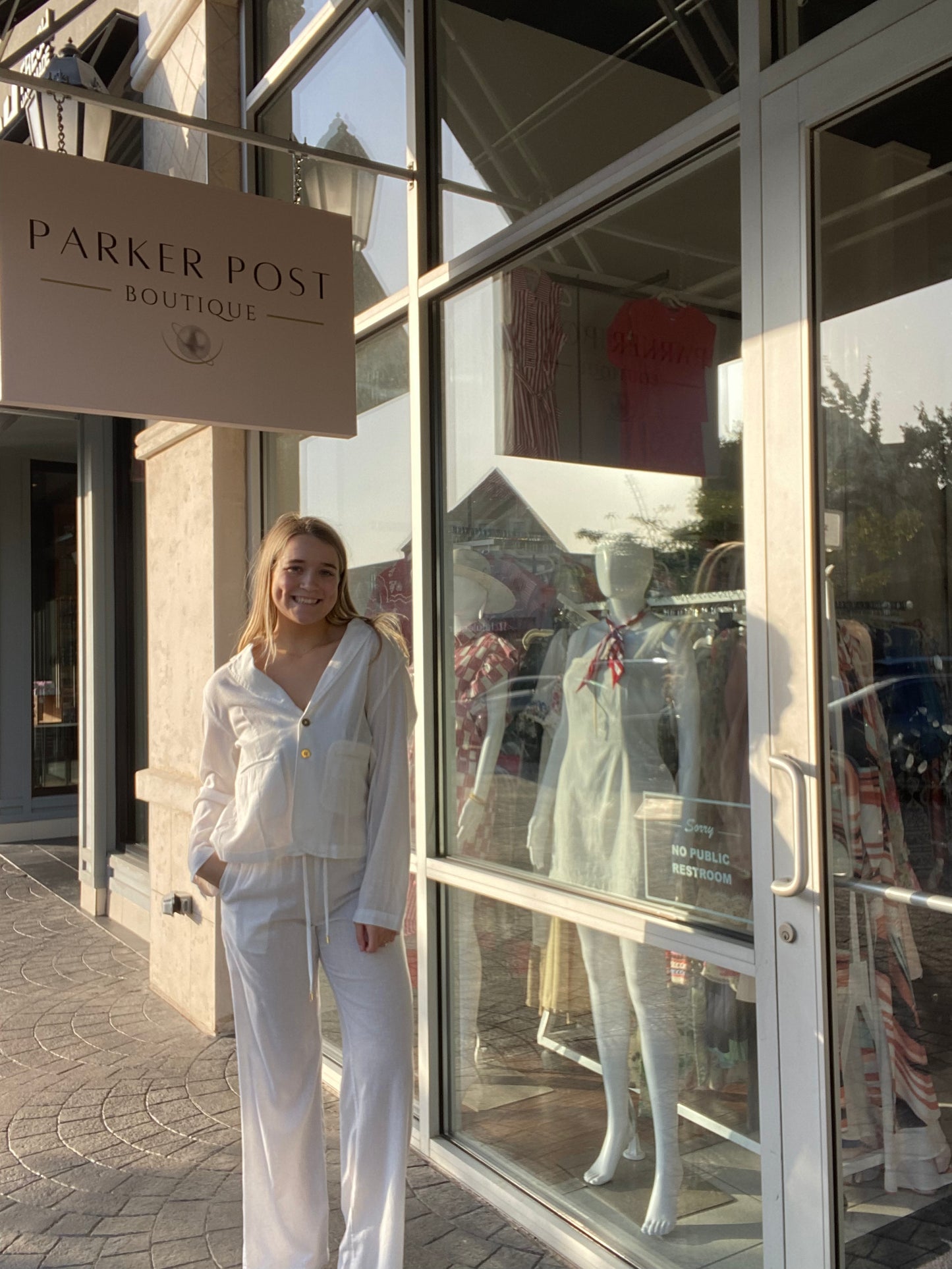 Alena Linen Blazer and Pants Suit