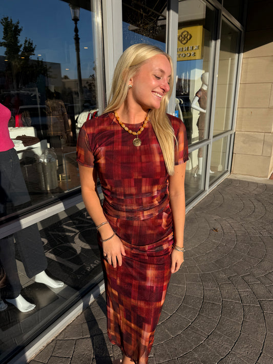 ASTRID Harper Rox Midi Skirt