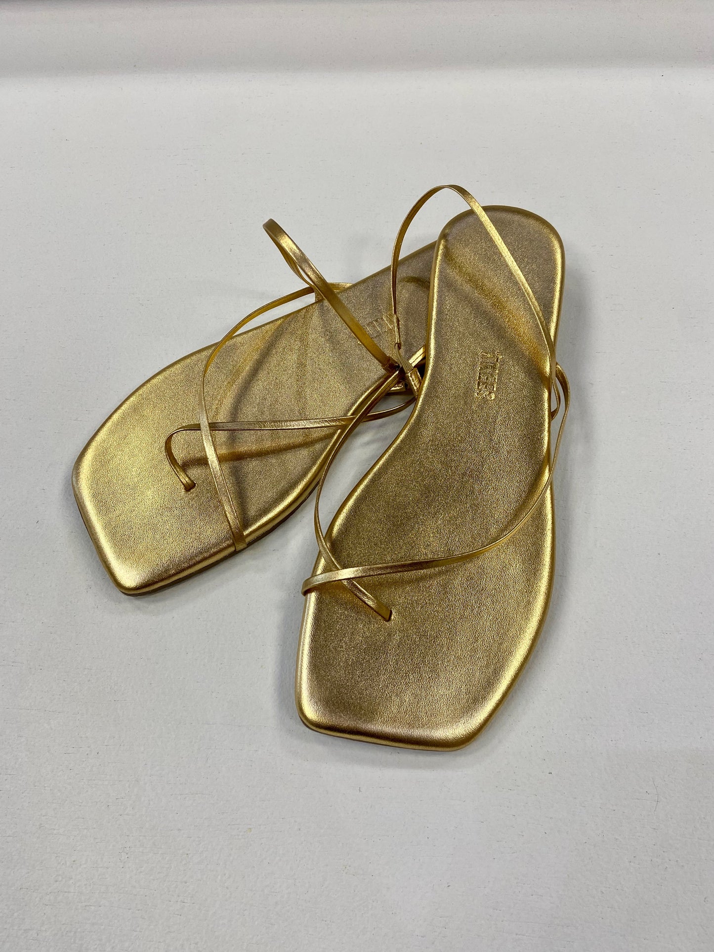 TKEES Gold Square Toe Millie