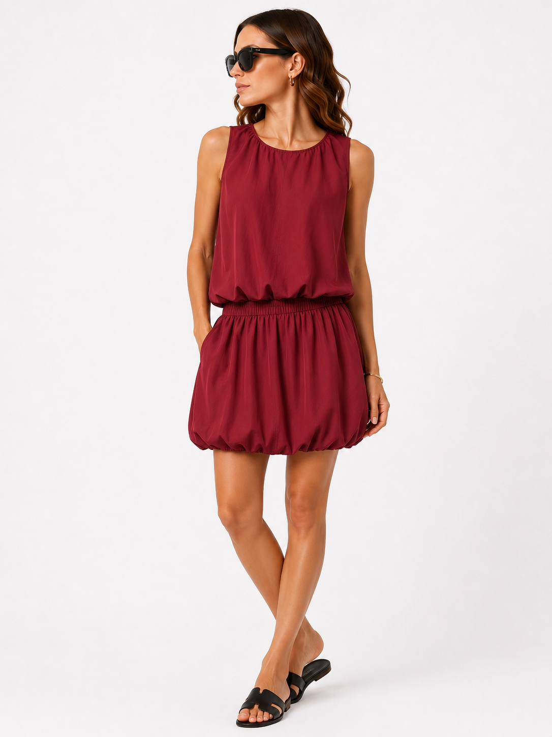 Stay & Play Crop Top and Bubble Skirt Set
