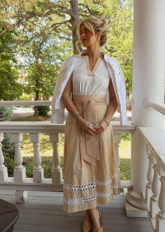 Cartolina Isadora Pebble Long Dress