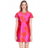 JADE Hibicus Brocade Shift Dress