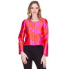JADE Hibiscus Brocade Crop Jacket