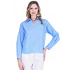 JADE Sky Blue Collar Blouse