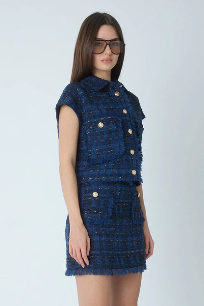 JS71 Navy Celeste Jacket