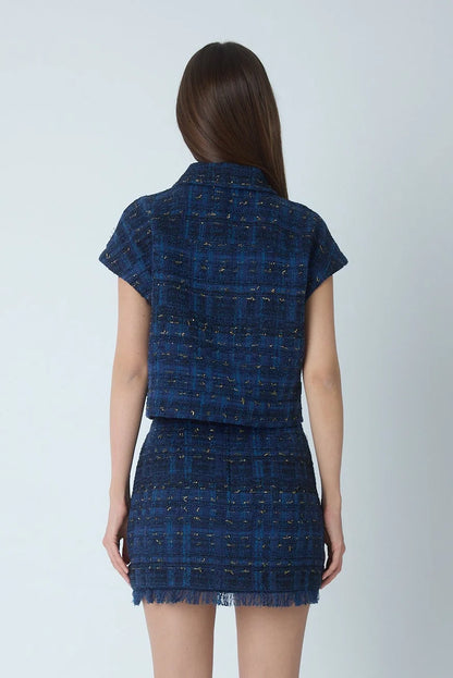 JS71 Navy Celeste Jacket