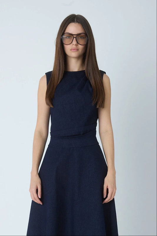 JS71 Dark Indigo Zaden Top