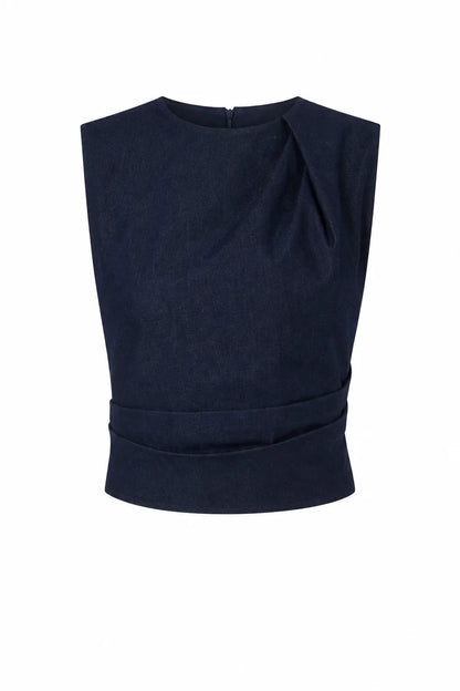 JS71 Dark Indigo Zaden Top