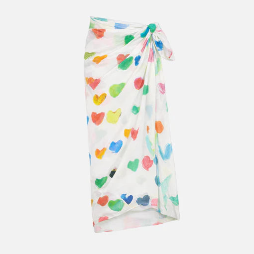 KERRI ROSENTHAL Tiny Drops of Love Sarong