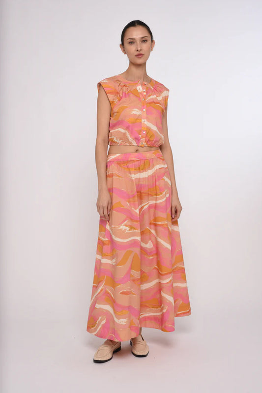 LOVE THE LABEL Porto Maxi Skirt