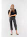 EMILY MCCARTHY Black Estelle Top - Black Tie