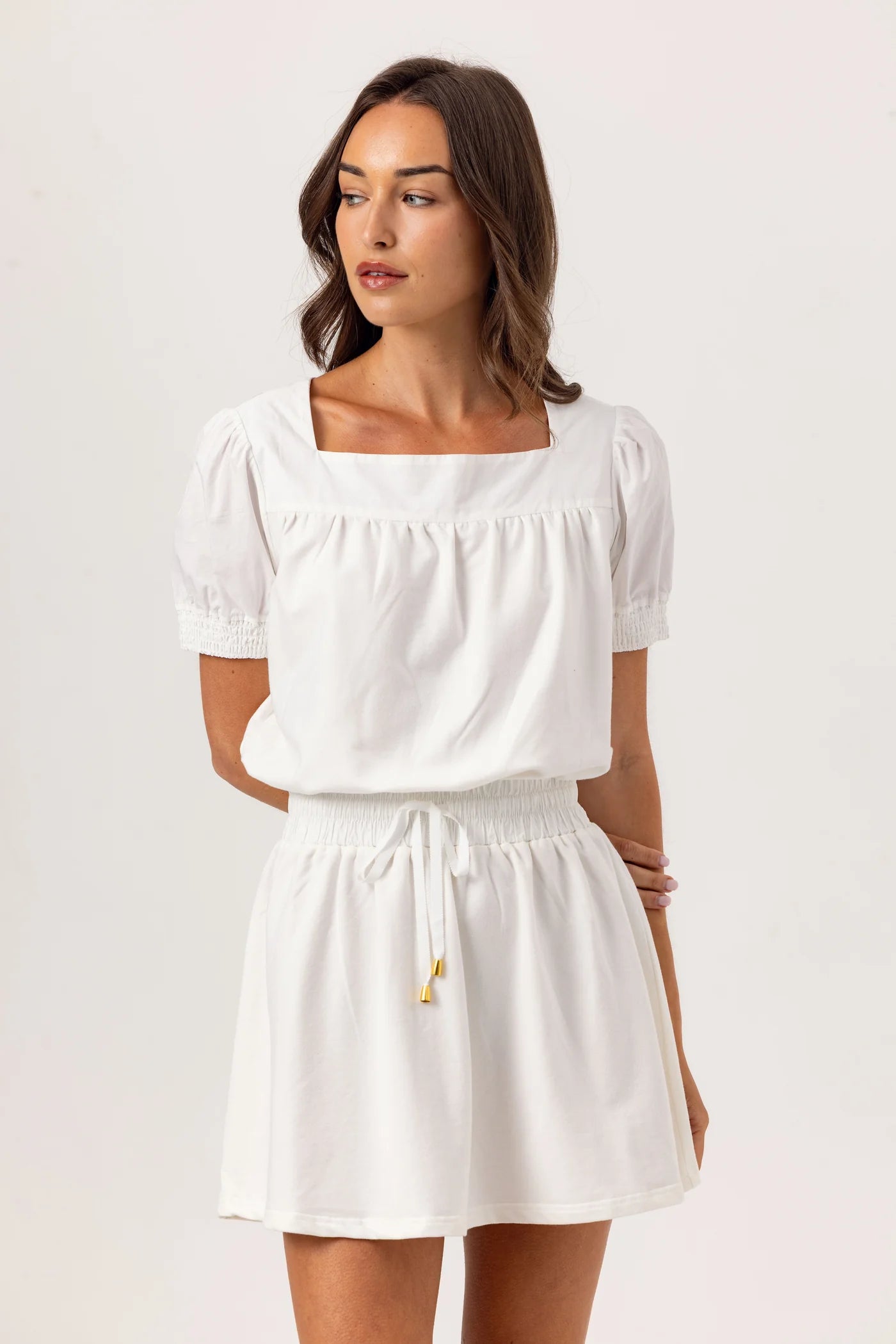 SUNDAYS CoCo White Ives Dress
